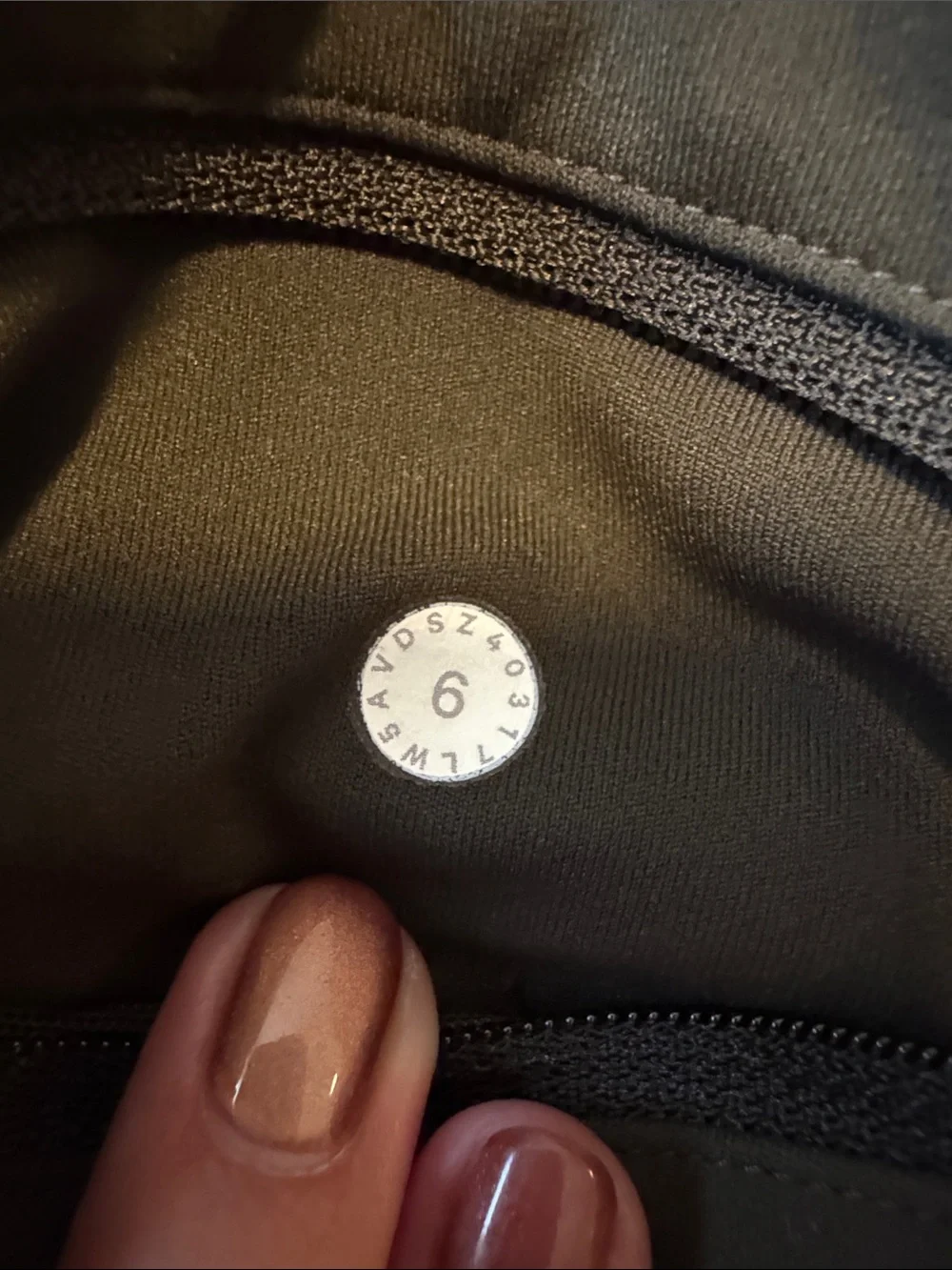 lululemon athletica Green High-Rise Leggings with Side Pocket